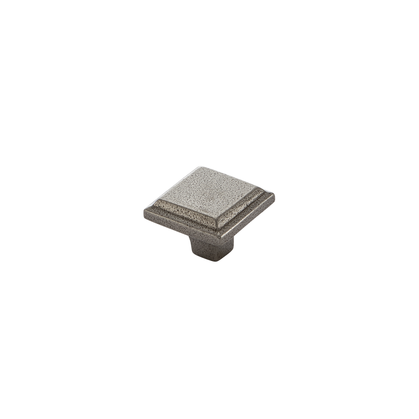 Momo Windsor Square Knob 34mm in Pewter