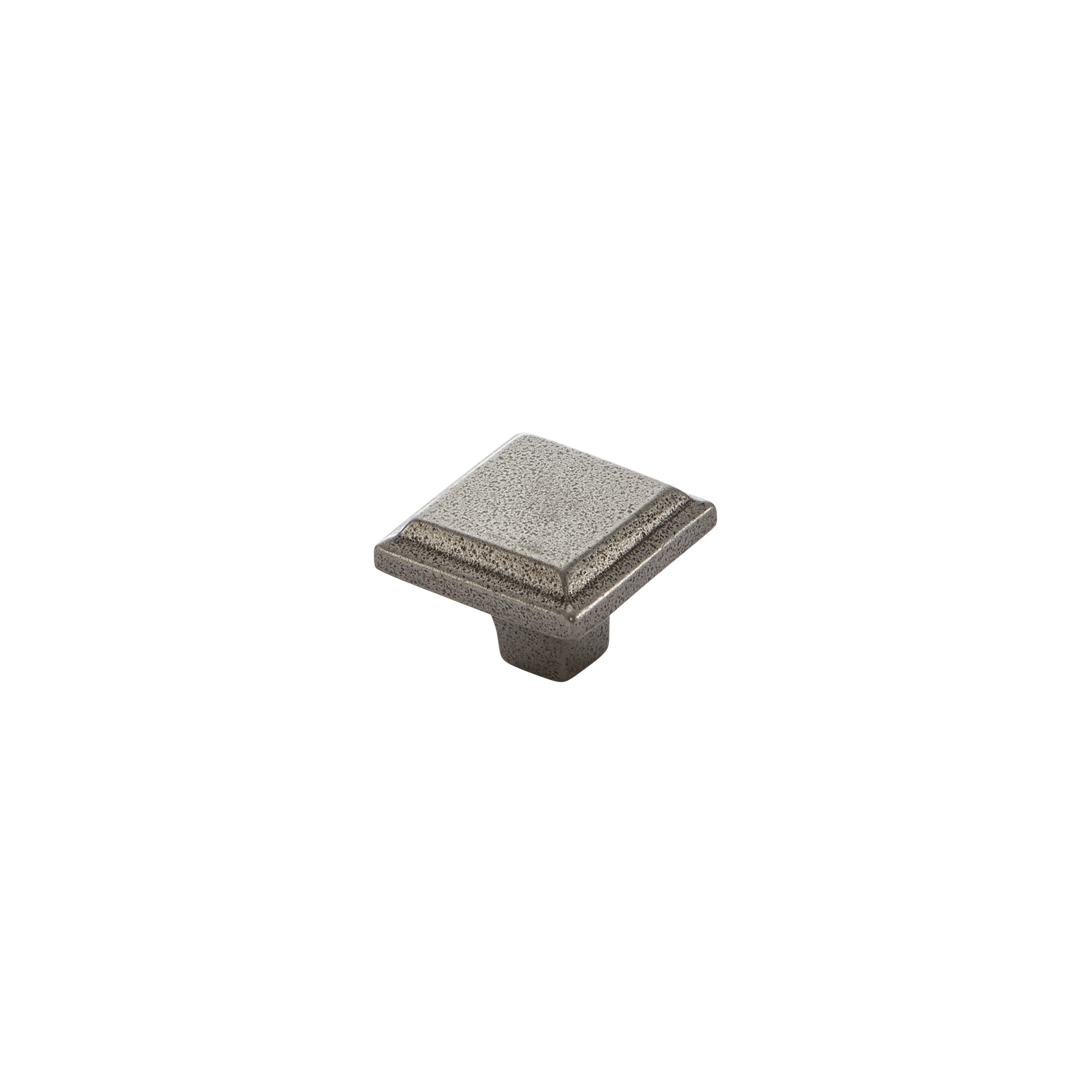 Momo Windsor Square Knob 34mm in Pewter