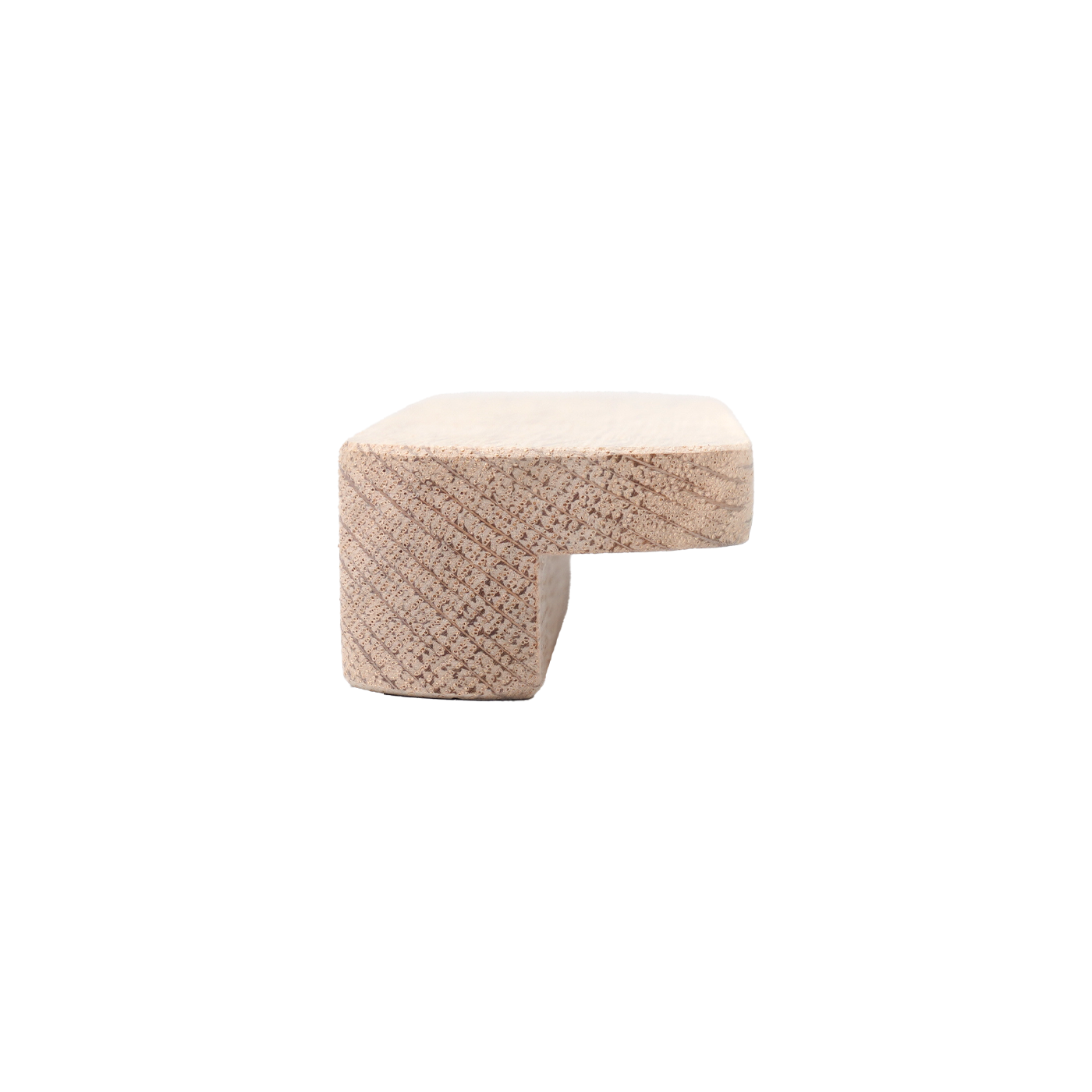 Momo Kimberley Timber Pull 128mm in Raw American Oak (1)