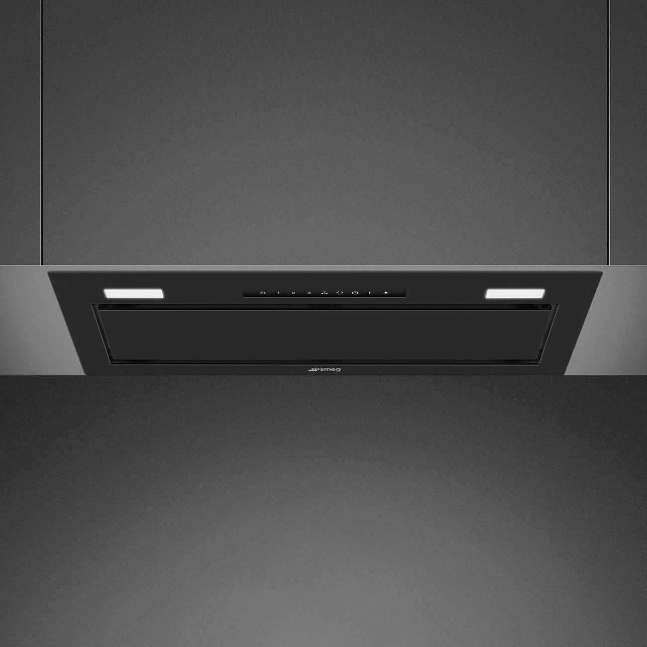Smeg Universale Integrated Rangehood 60cm Matte Black