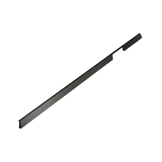 Momo Rail D Handle Left  1120mm in Brushed Black