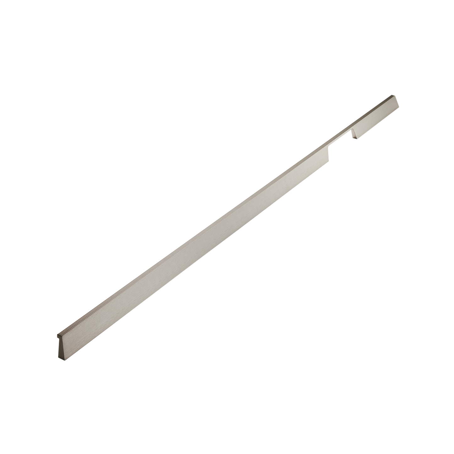 Momo Rail D Handle Left  1120mm in Stainless Steel Look