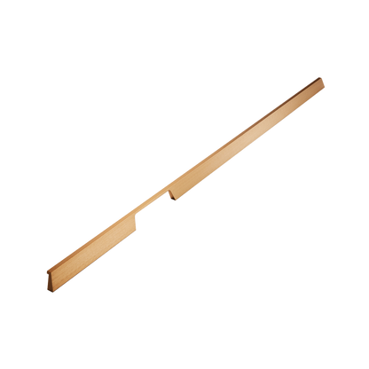 Momo Rail D Handle Right 1120mm in Brushed Dark Brass