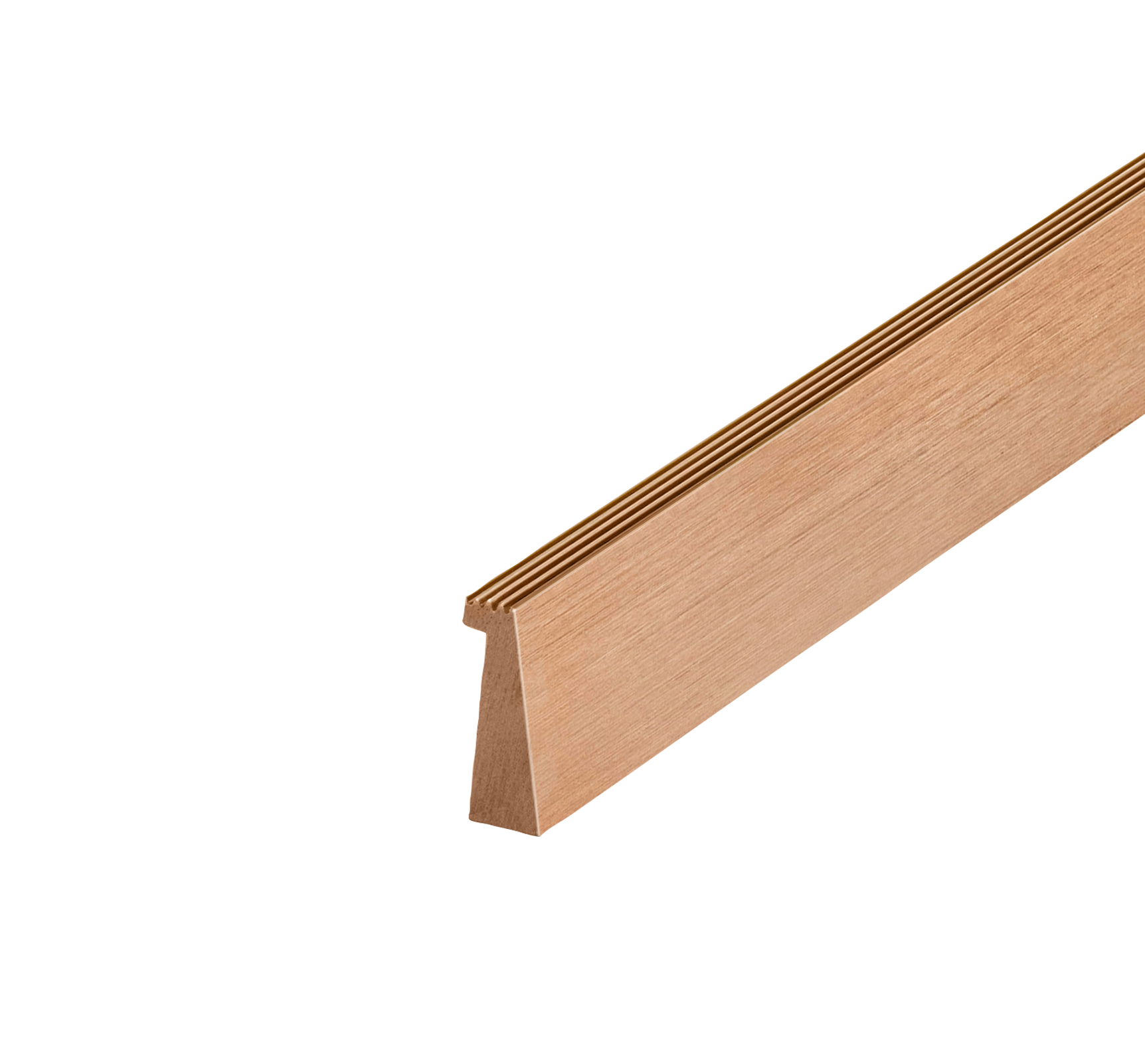 Momo Rail D Handle Right 1120mm in Brushed Dark Brass (2)