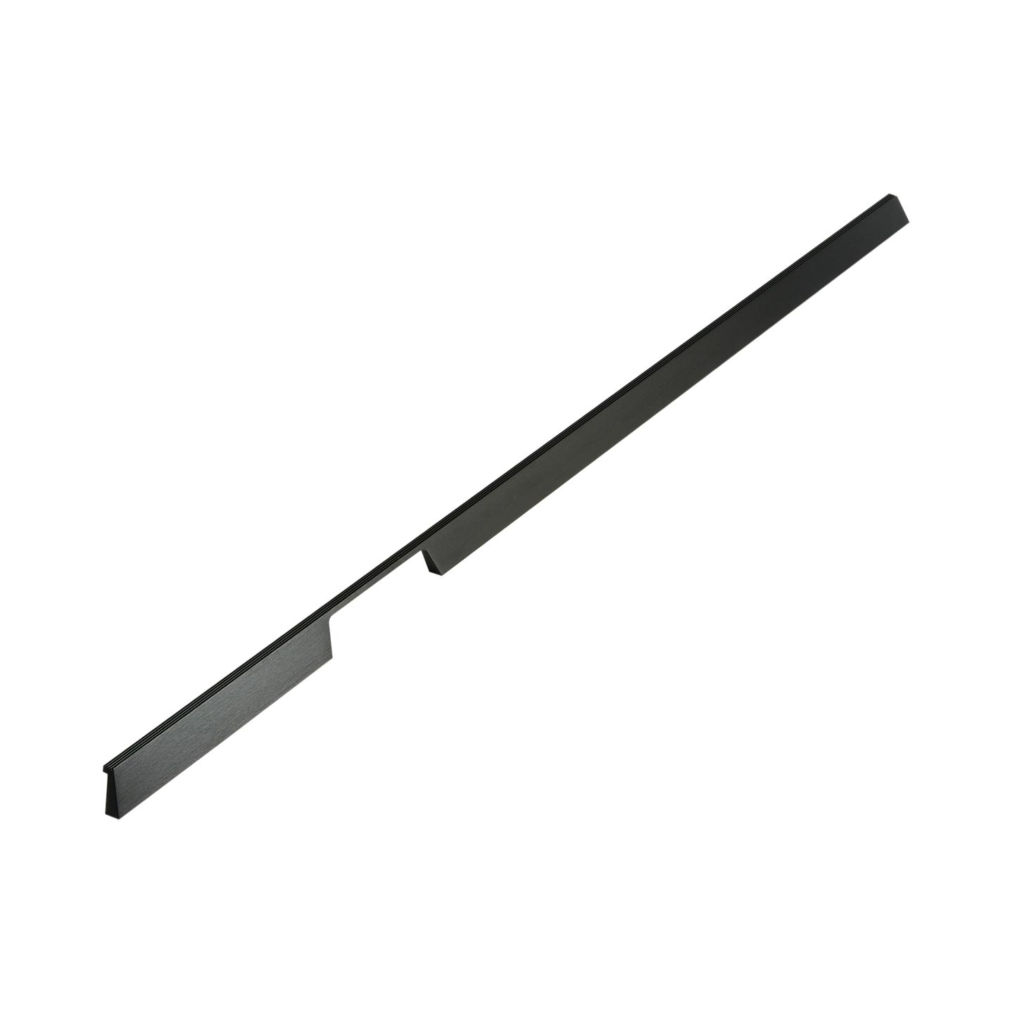 Momo Rail D Handle Right 1120mm in Brushed Black