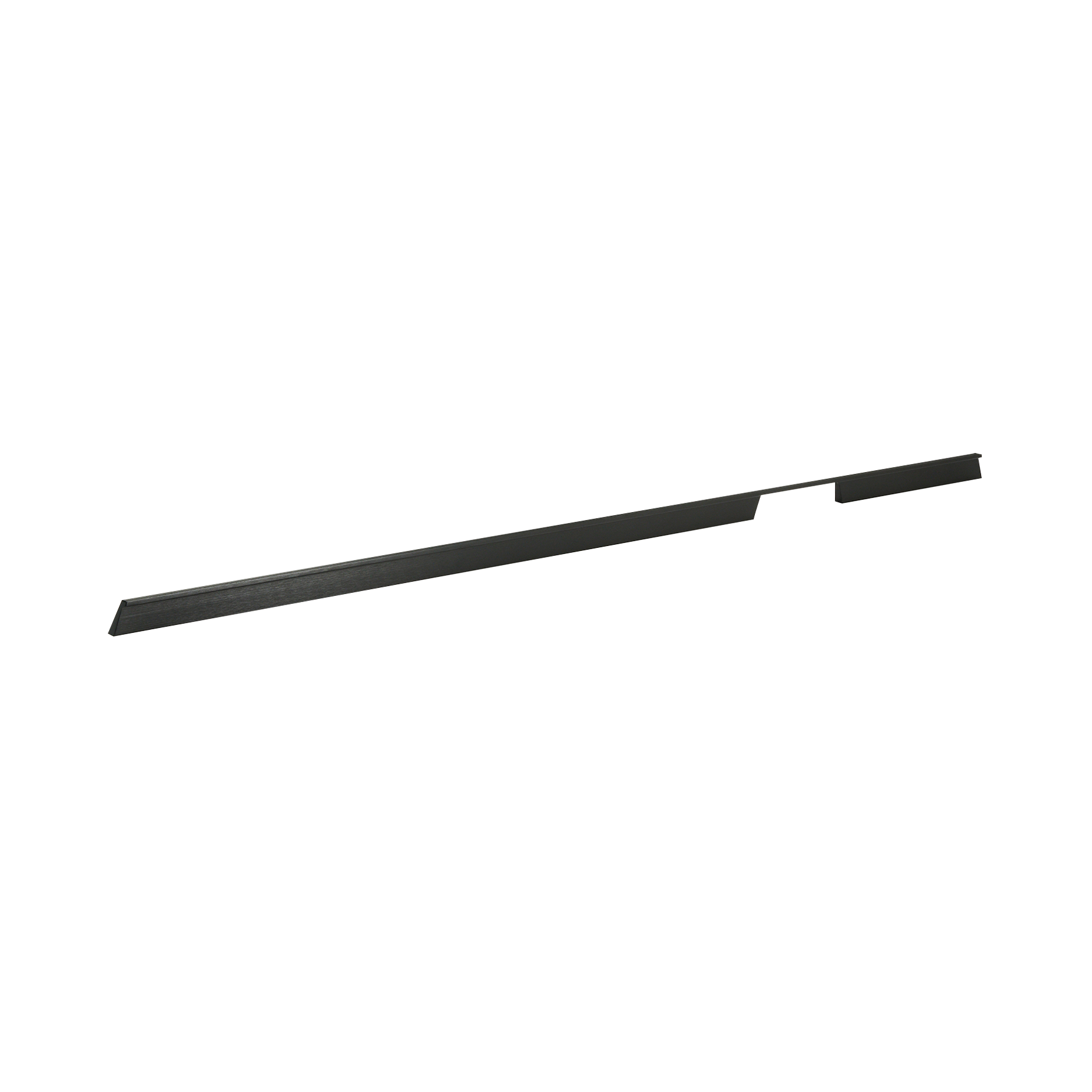 Momo Rail D Handle Right 1120mm in Brushed Black (1)