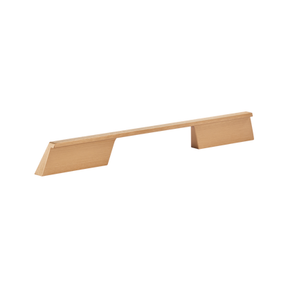Momo Rail D Handle 192mm in Brushed Dark Brass (1)
