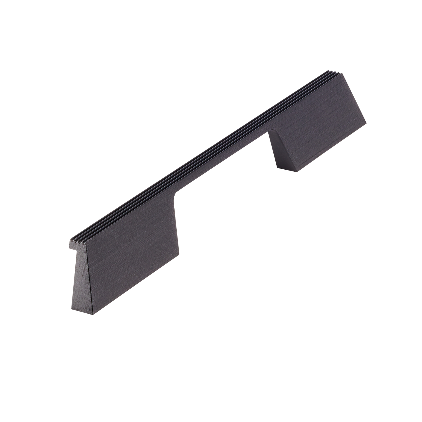 Momo Rail D Handle 192mm In Brushed Black