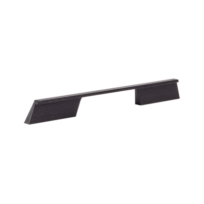 Momo Rail D Handle 192mm In Brushed Black (1)