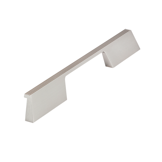 Momo Rail D Handle 192mm in Stainless Steel Look