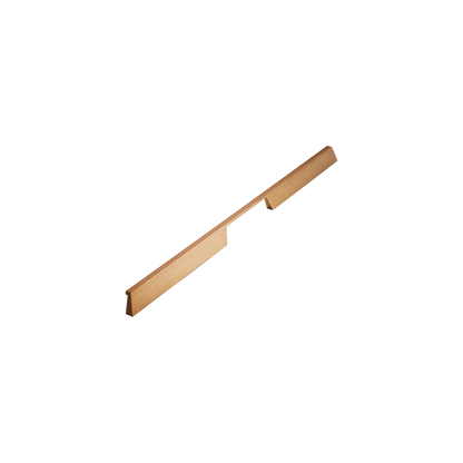 Momo Rail D Handle 576mm In Brushed Dark Brass