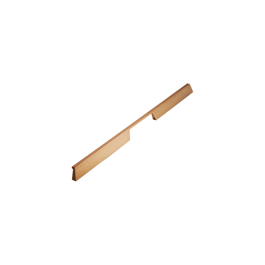 Momo Rail D Handle 576mm In Brushed Dark Brass