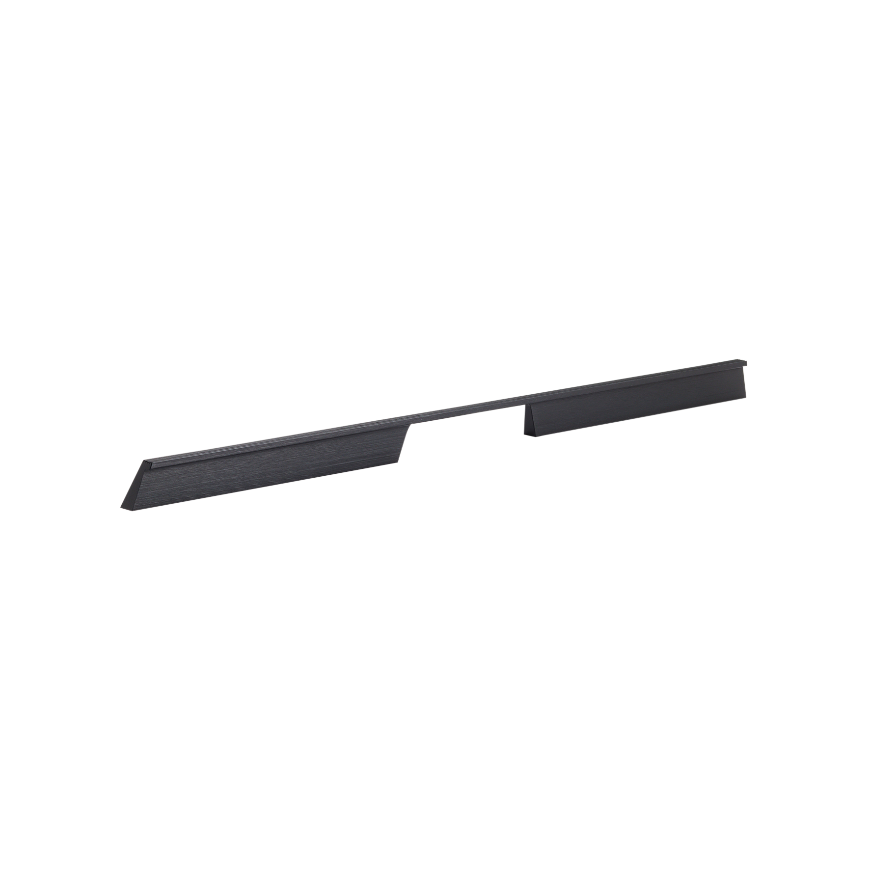 Momo Rail D Handle 576mm In Brushed Black (1)