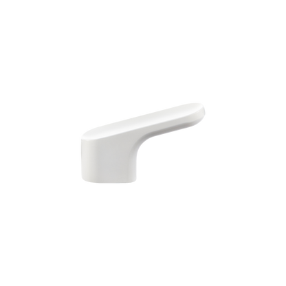 Momo Luv Angled Knob 51mm in Matt White (1)