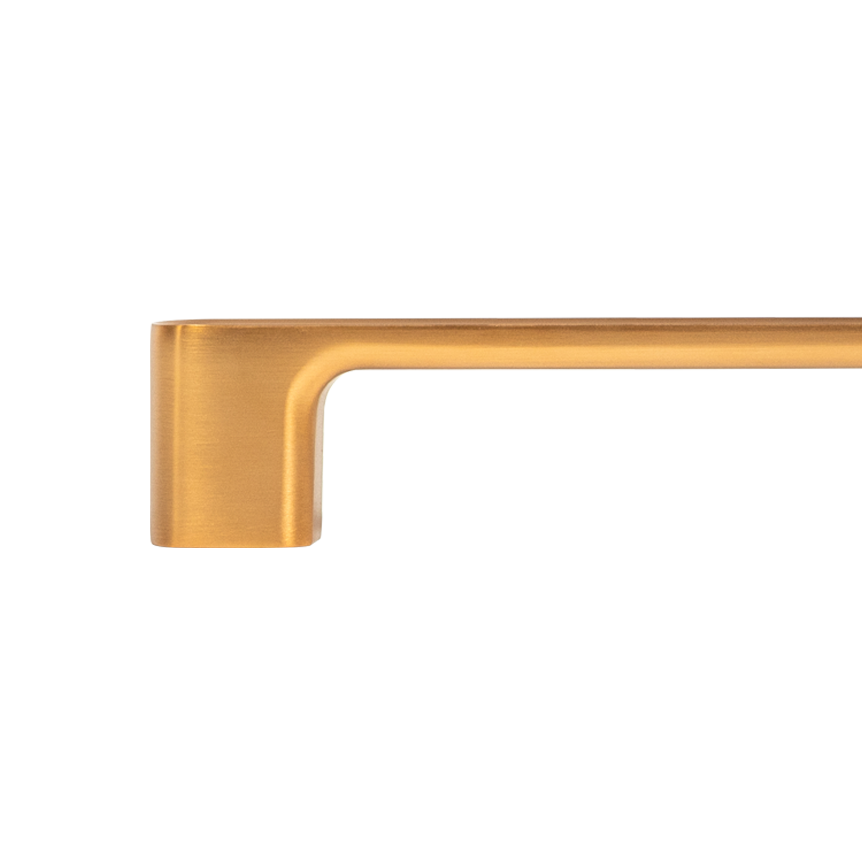 Momo Luv D Handle 192mm in Brushed Dark Brass (2)