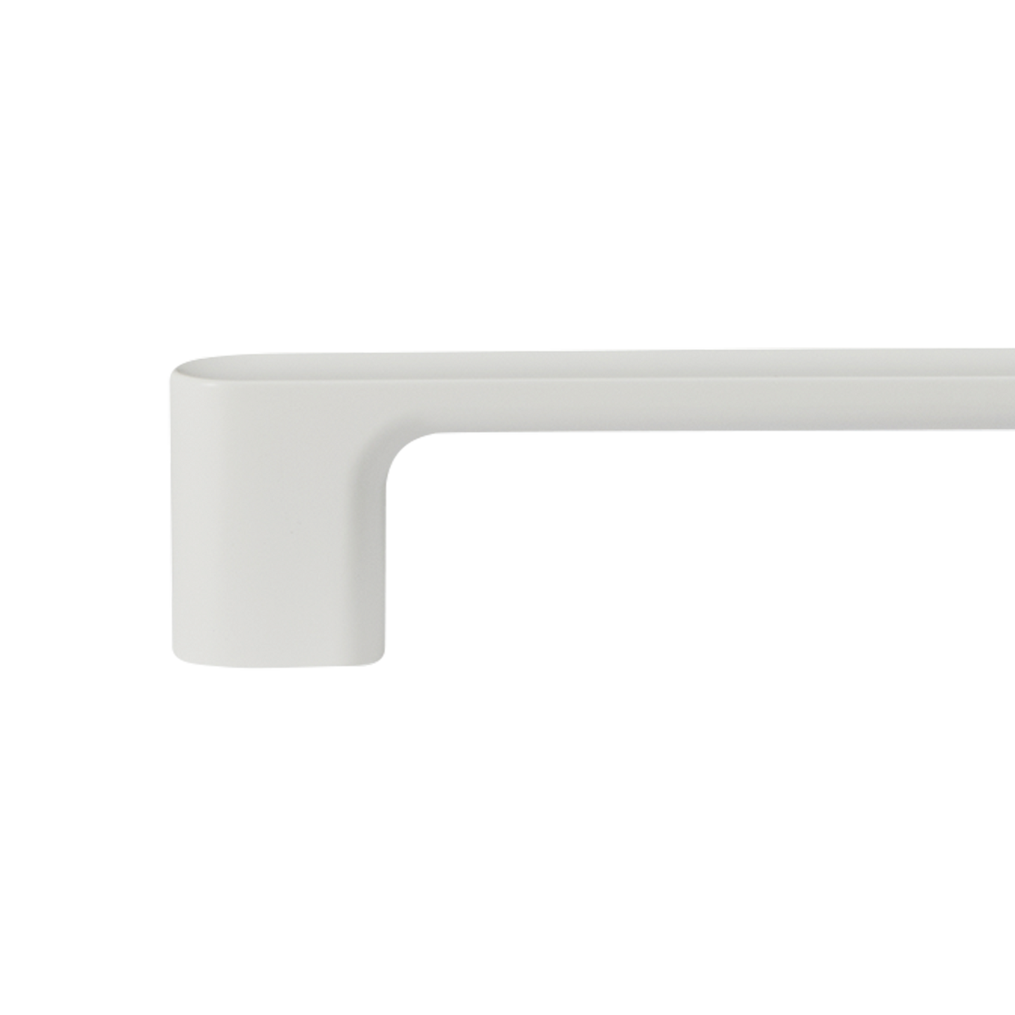 Momo Luv D Handle 192mm in Matt White (2)