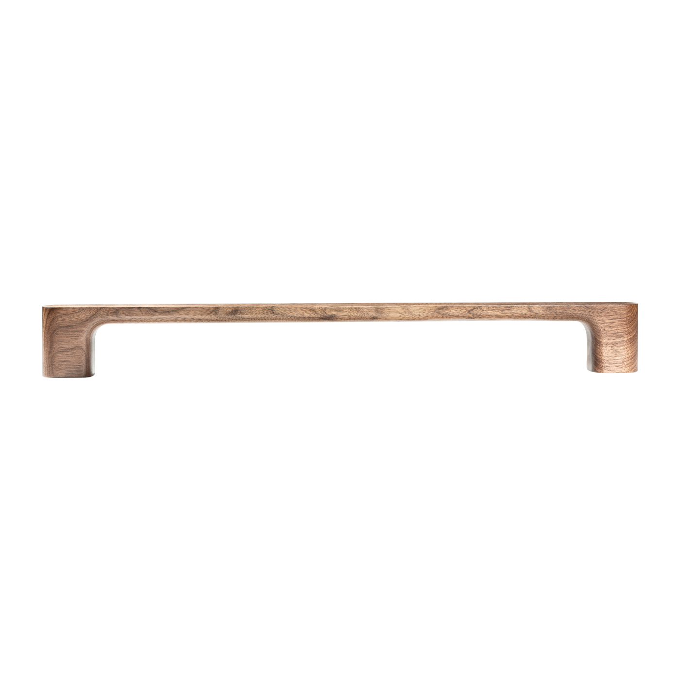 Momo Luv Wood Big Back to Back Door Pull Set 384mm in Walnut (2)