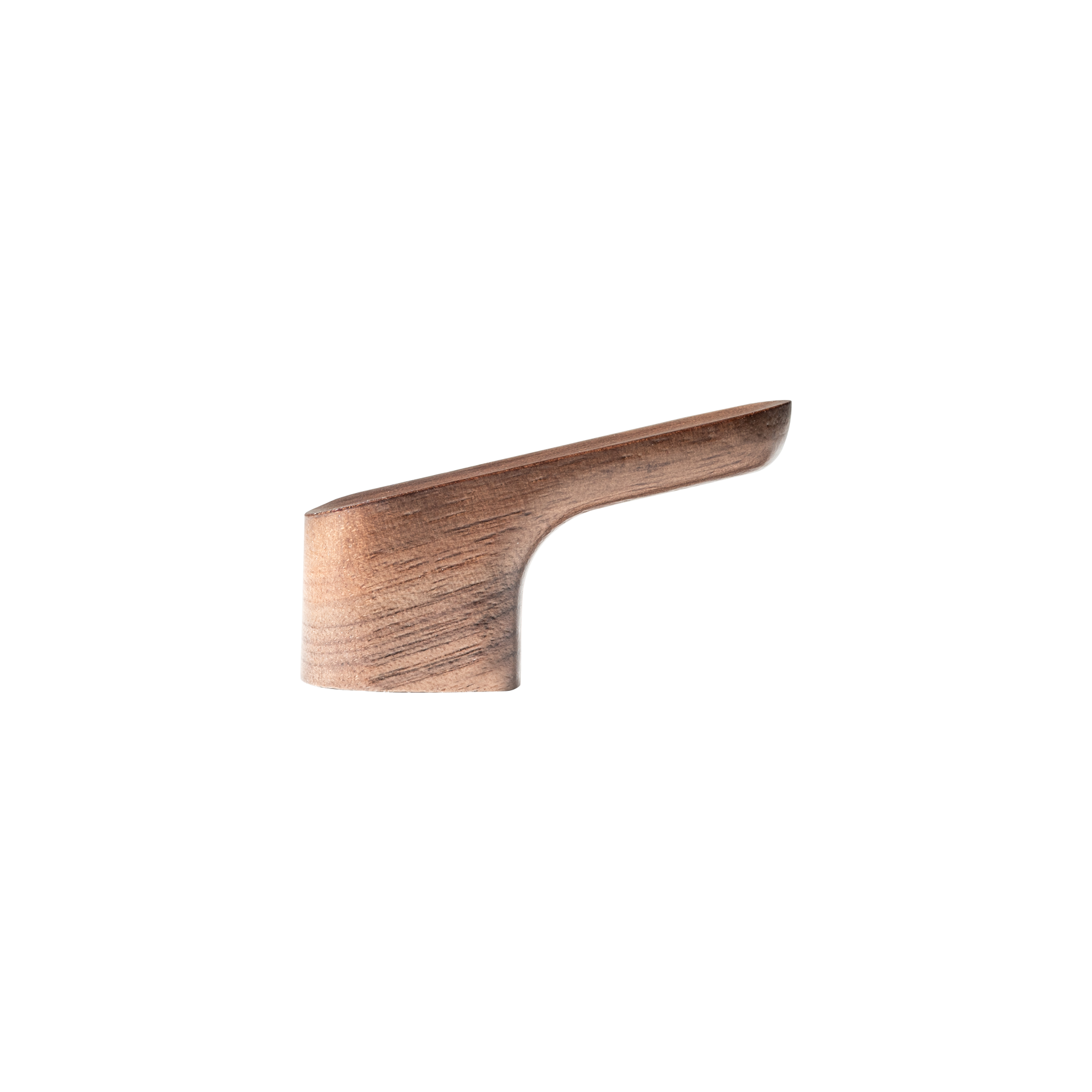 Momo Luv Wood Angled Knob  51mm in Walnut (1)