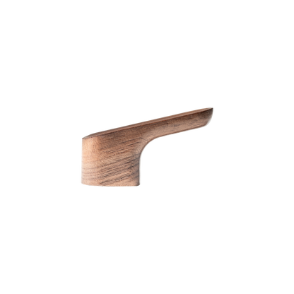 Momo Luv Wood Angled Knob  51mm in Walnut (1)