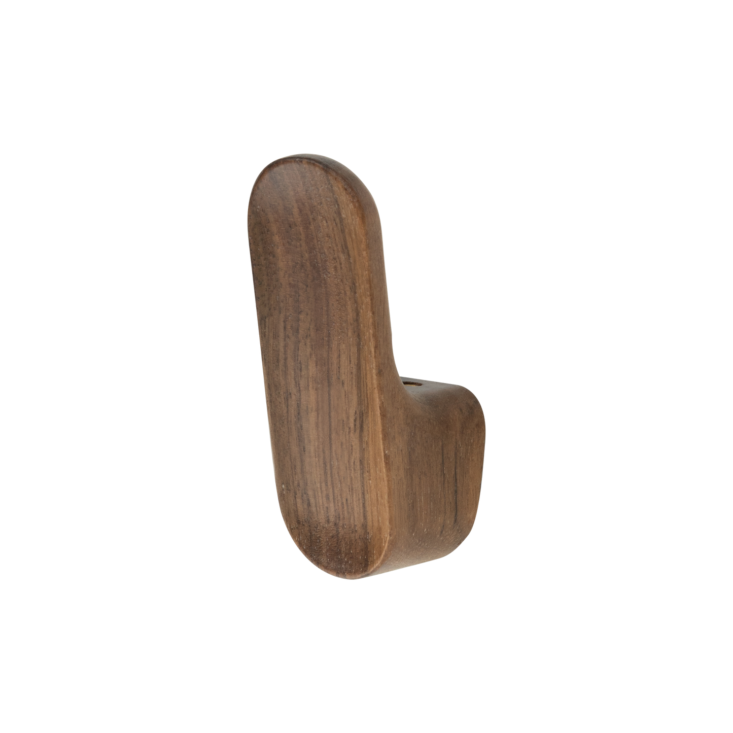 Momo Luv Wood Wall Hook 50mm in Walnut
