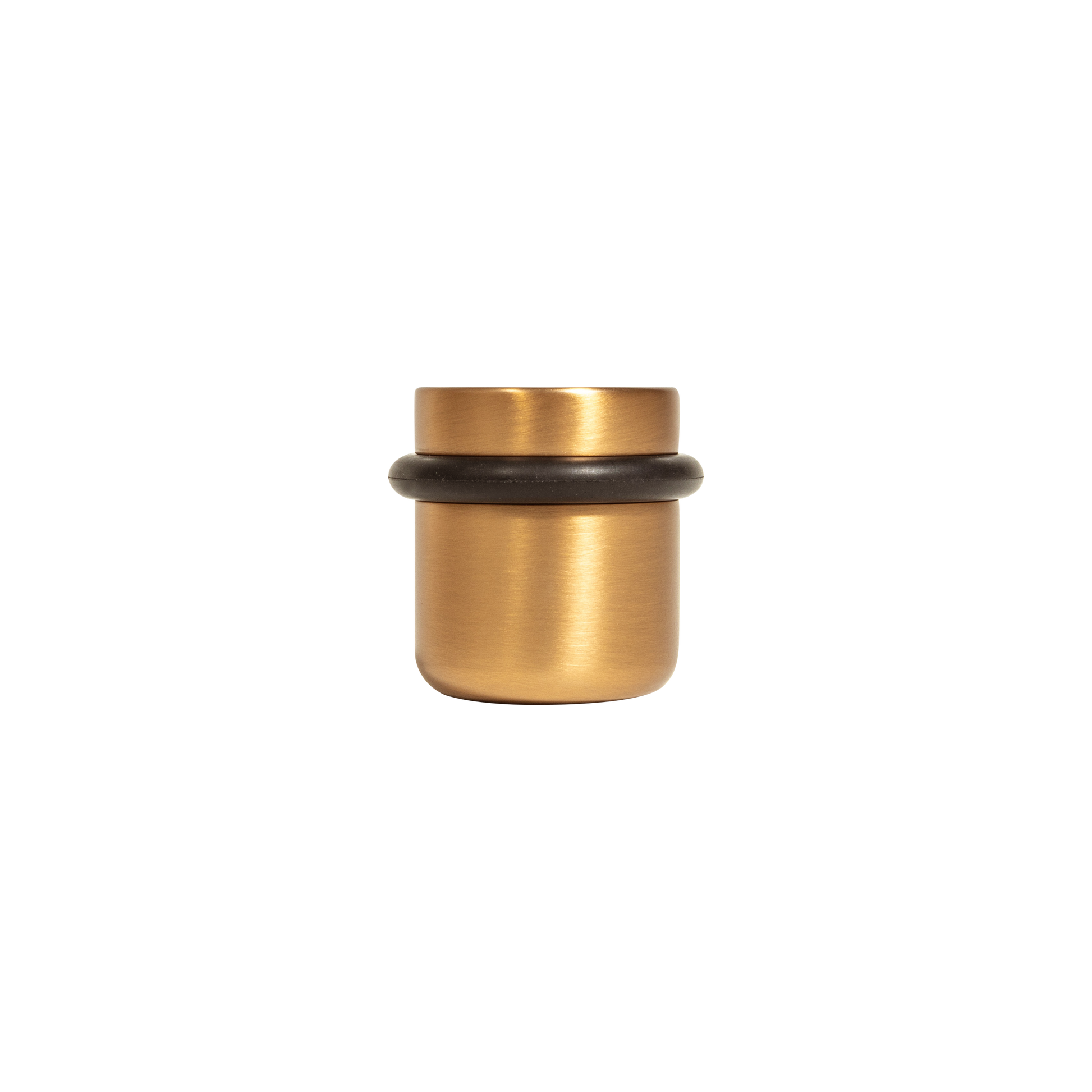 Momo Luv Door Stop 36mm in Brushed Dark Brass (1)