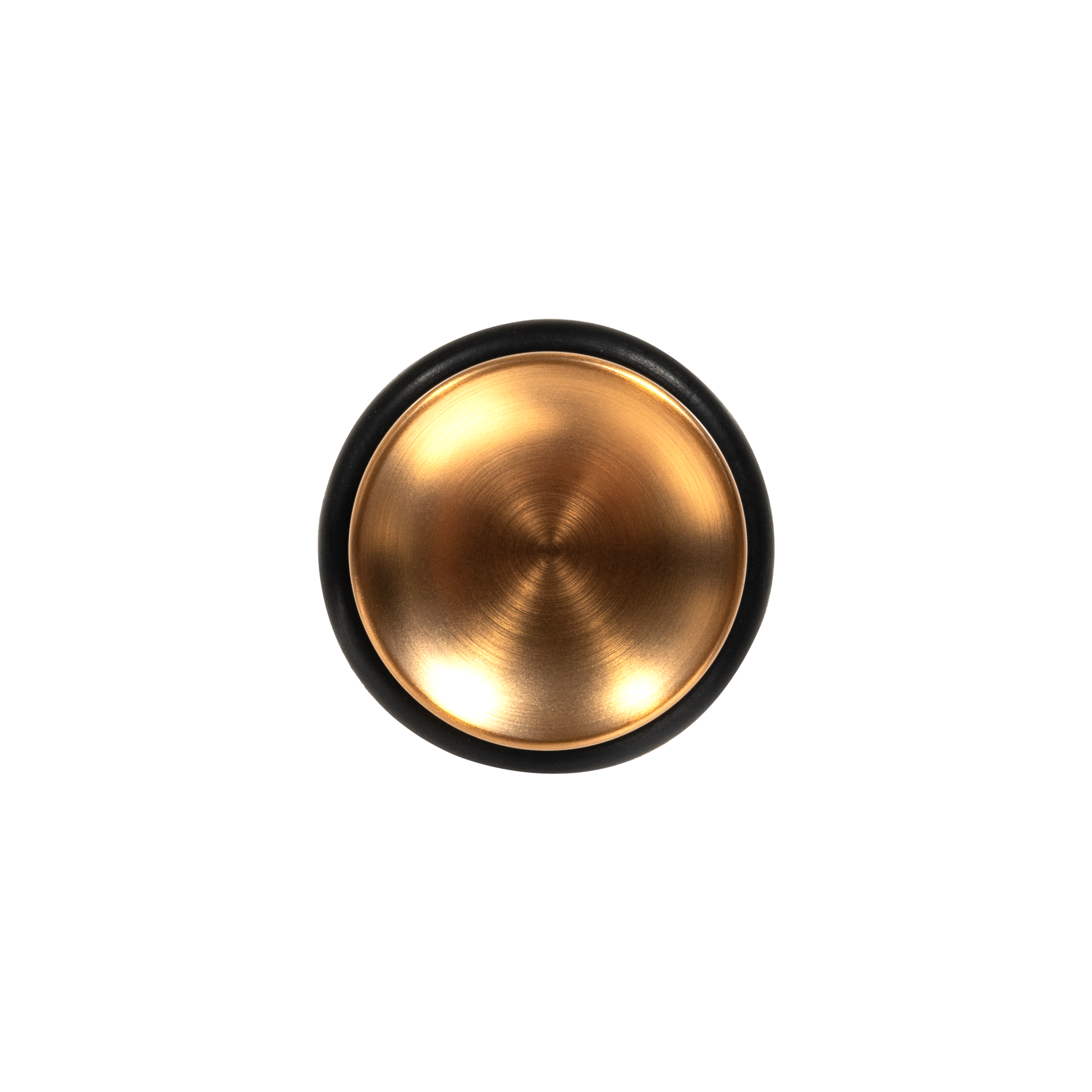 Momo Luv Door Stop 36mm in Brushed Dark Brass (2)