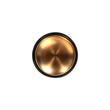 Momo Luv Door Stop 36mm in Brushed Dark Brass (2)