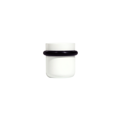 Momo Luv Door Stop 36mm in Matt White (1)