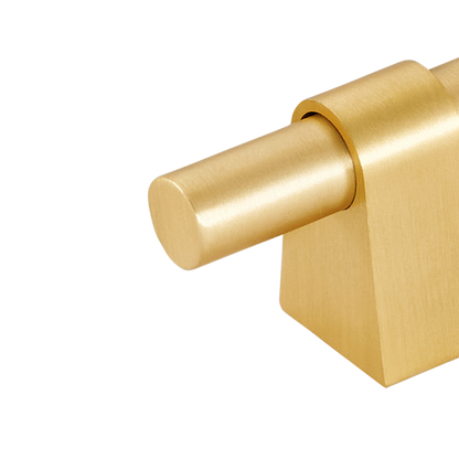 Momo Loreto T Knob 60mm in Brushed Matt Brass (2)