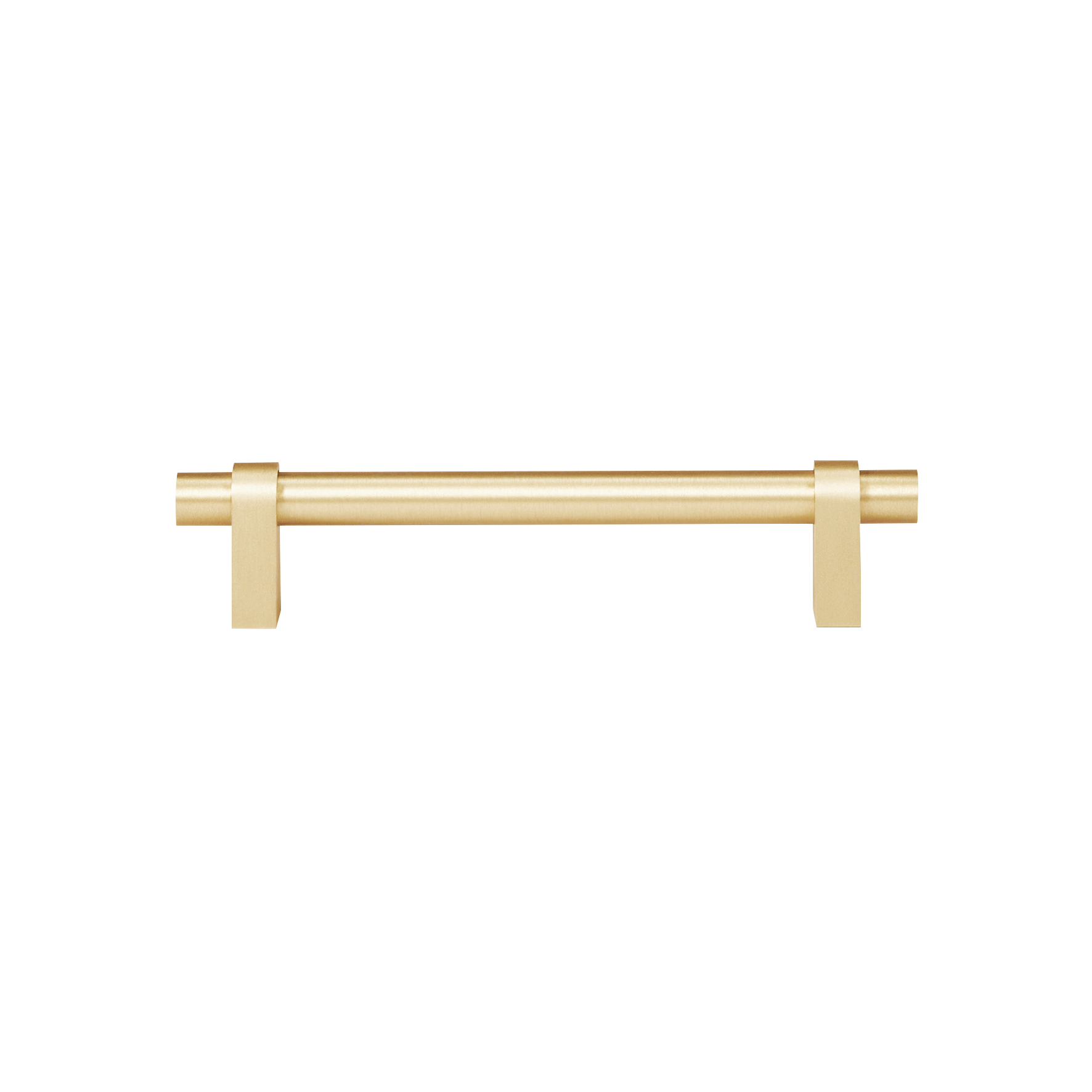 Momo Loreto Bar Pull 128mm in Brushed Matt Brass
