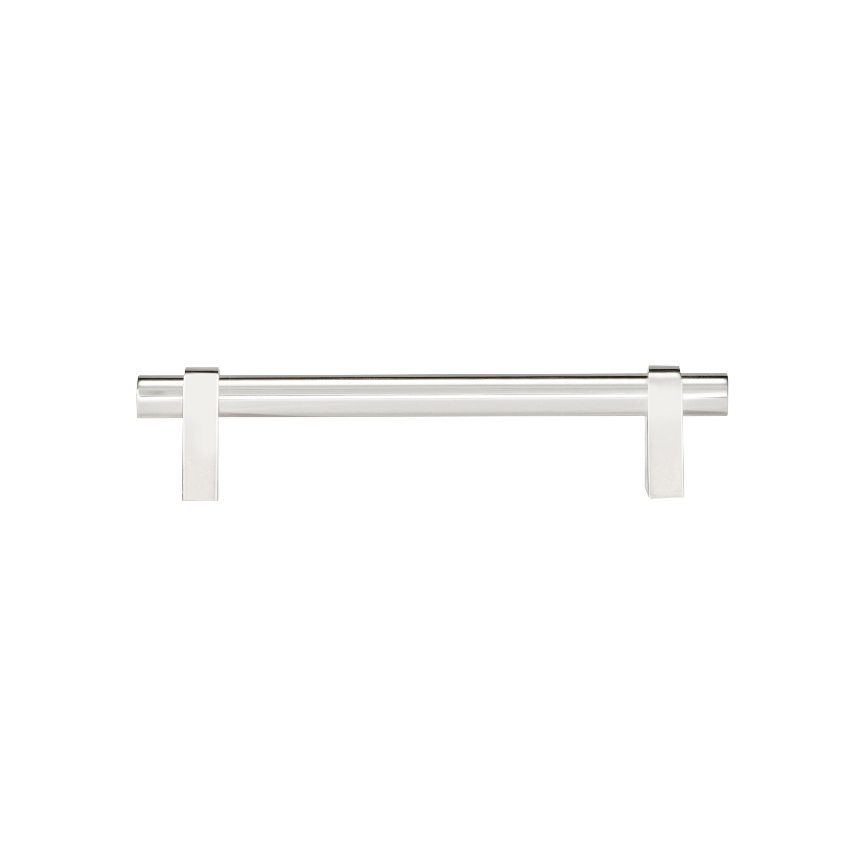 Momo Loreto Bar Pull 128mm in Polished Nickel