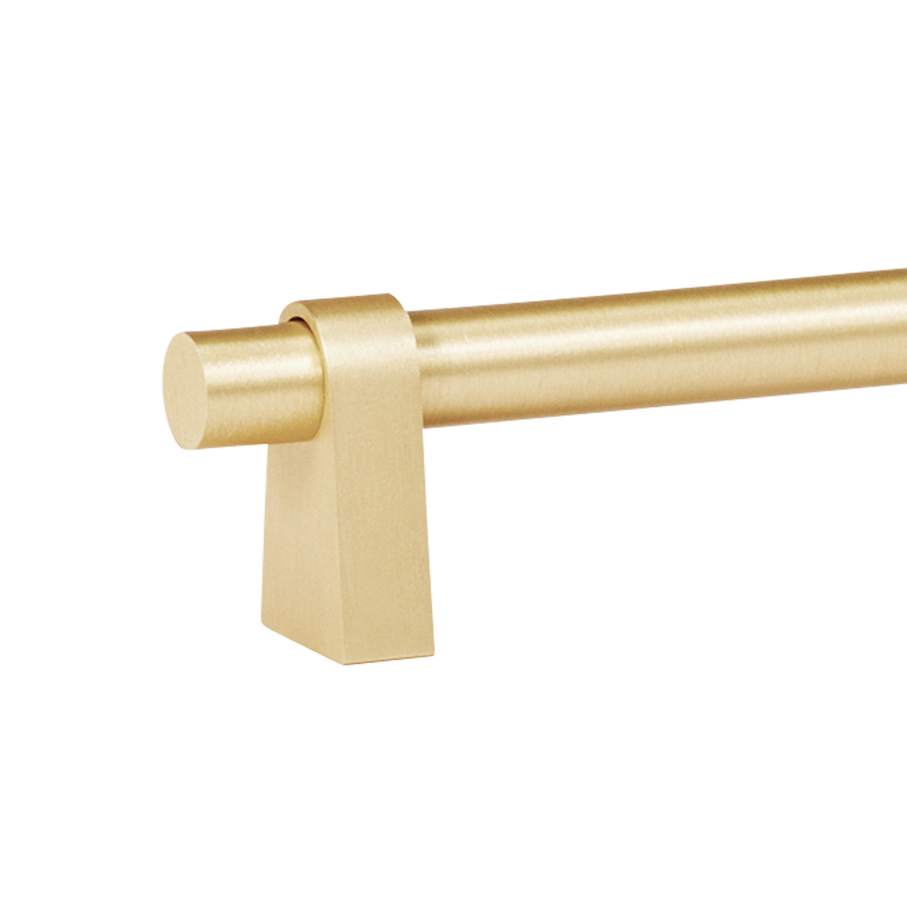 Momo Loreto Bar Pull 224mm in Brushed Matt Brass (2)