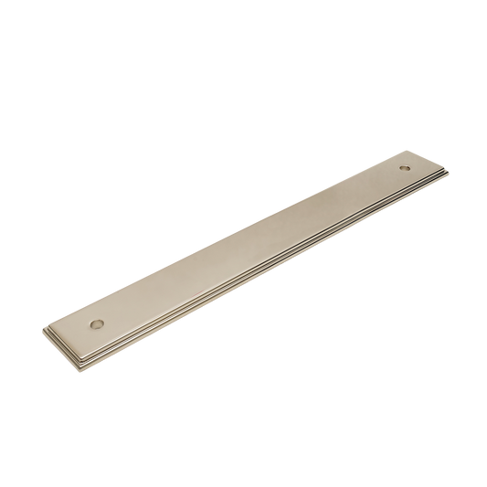 Momo Liberty Backplate 160mm In Polished Nickel