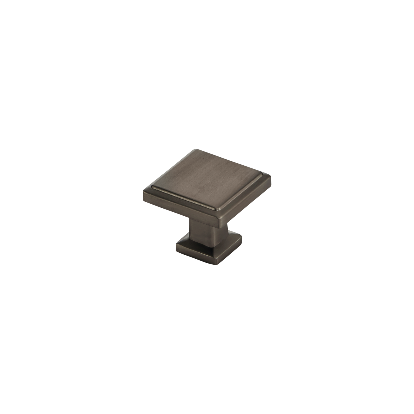Momo Lucca Square Knob 30mm in Antique Brass