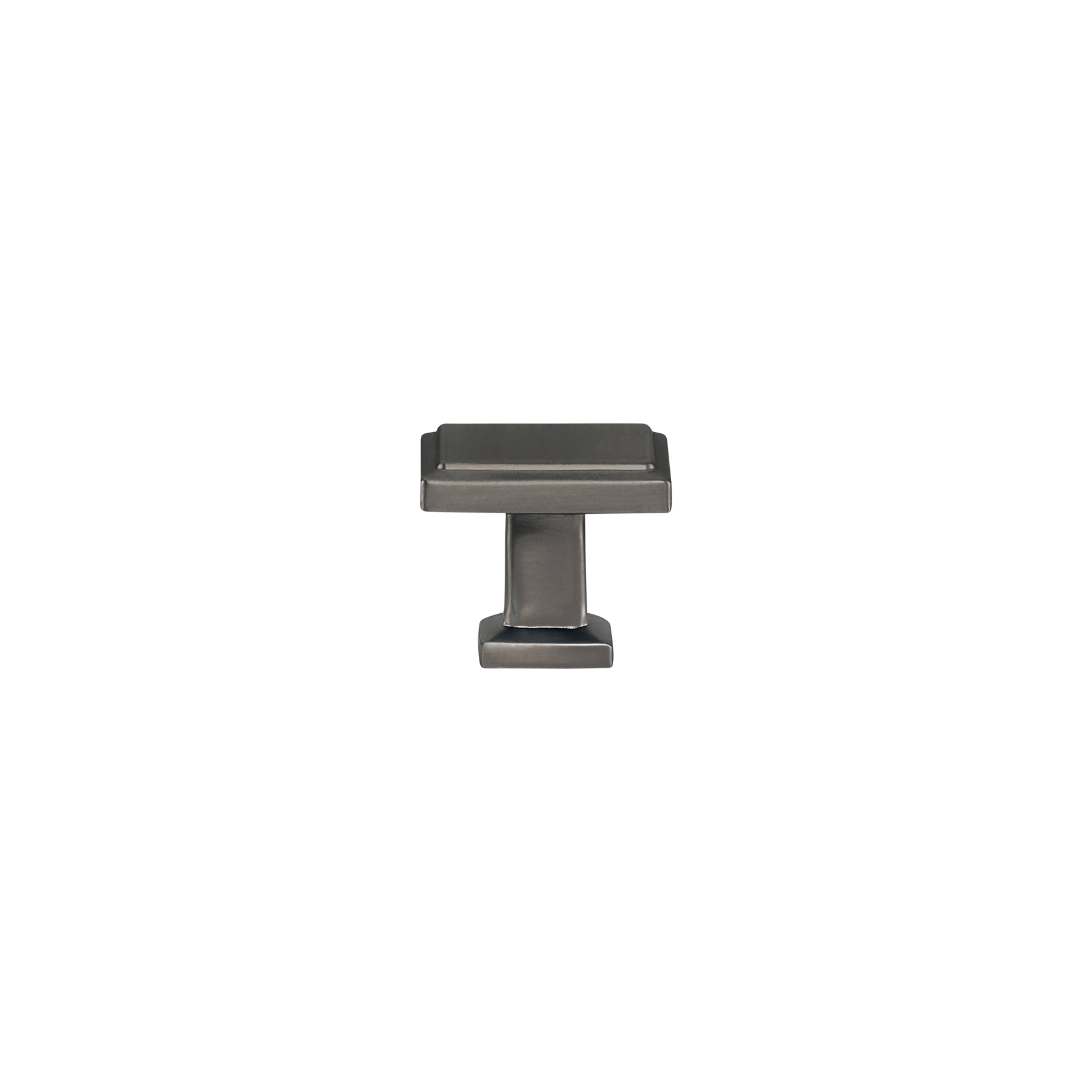 Momo Lucca Square Knob 30mm in Antique Brass (1)