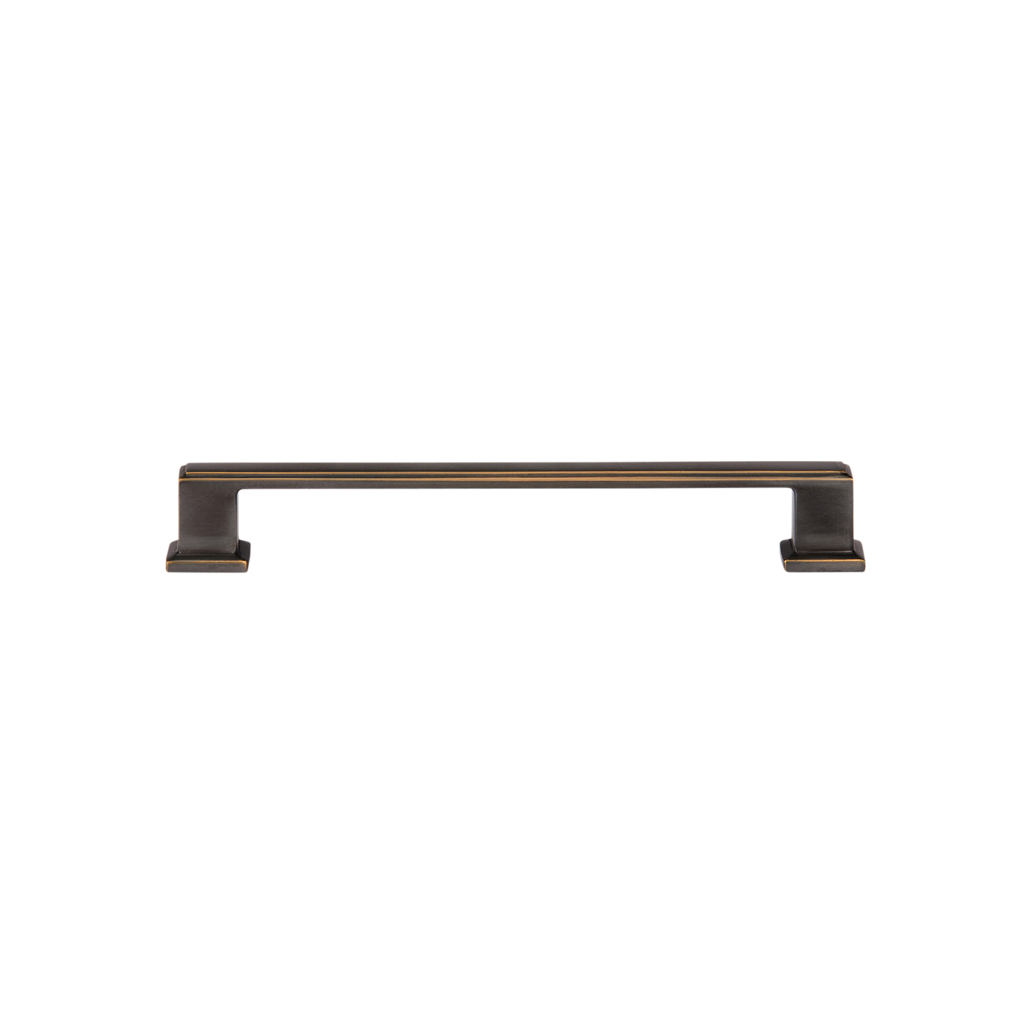 Momo Lucca D Handle 160mm in Antique Brass (1)