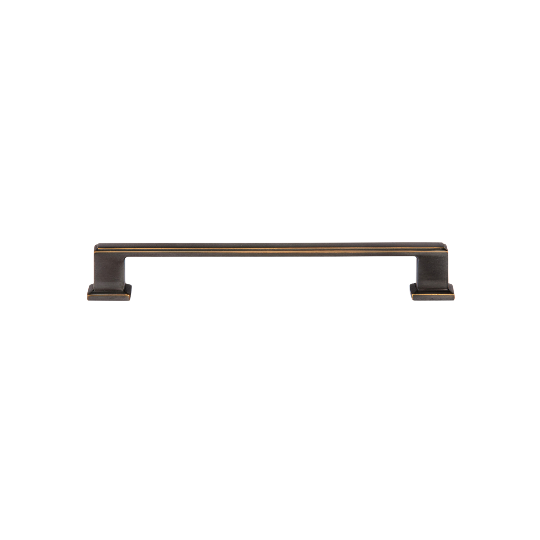 Momo Lucca D Handle 160mm in Antique Brass (1)