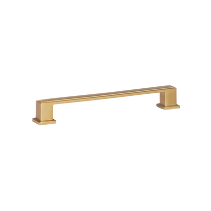 Momo Lucca D Handle 160mm in Brushed Satin Brass