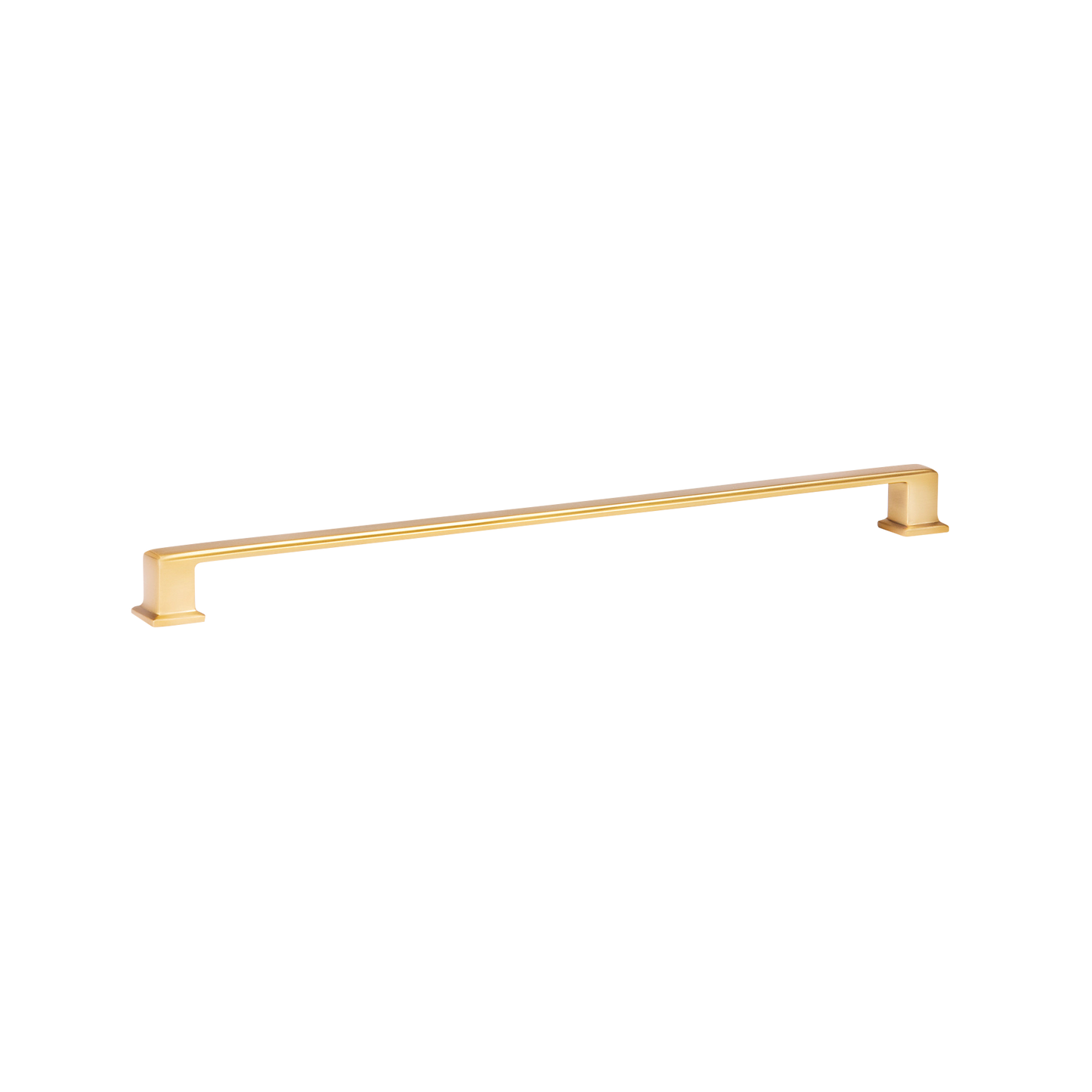 Momo Lucca D Handle 320mm in Brushed Satin Brass