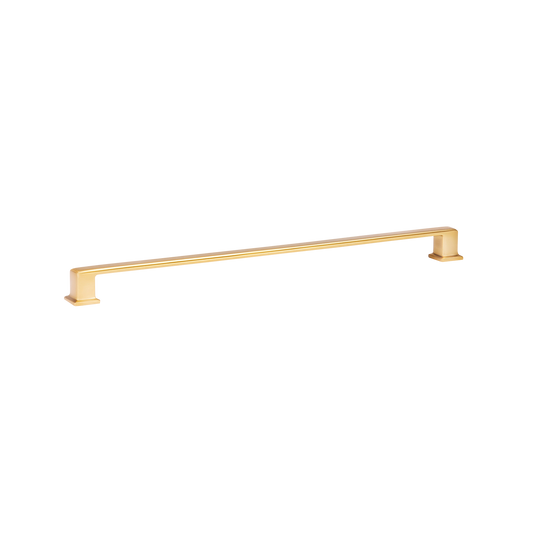 Momo Lucca D Handle 320mm in Brushed Satin Brass