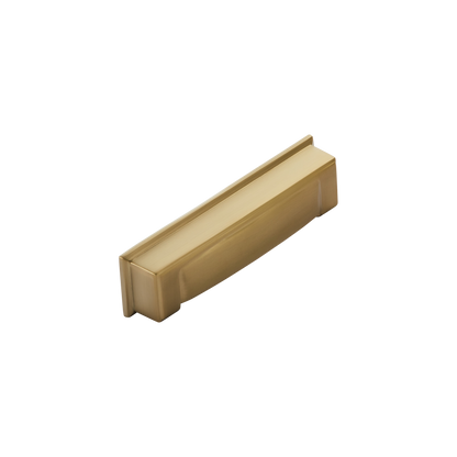 Momo Lucca Cup Pull 96mm in Brushed Satin Brass