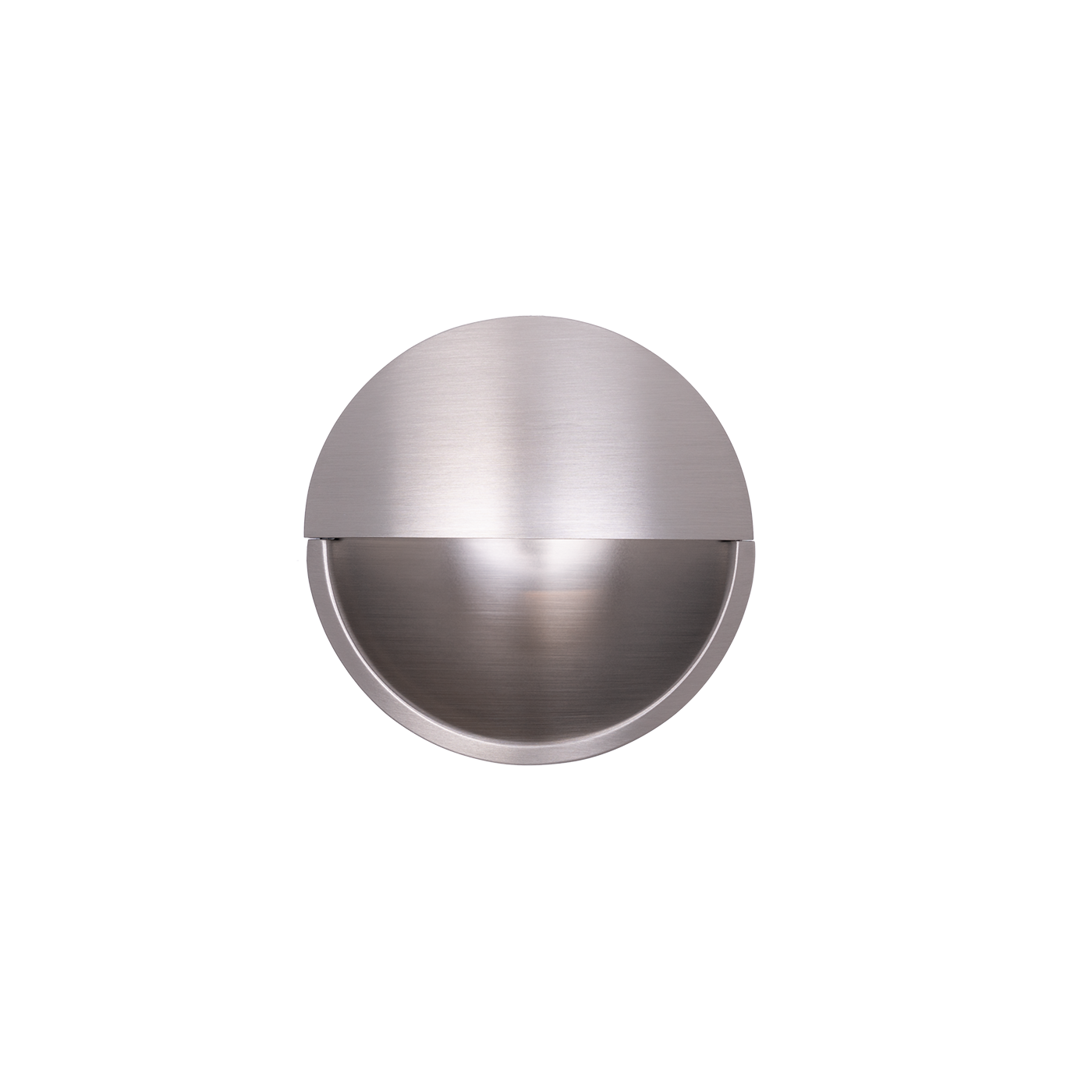 Momo Lidd Flush Pull 60mm in Brushed Nickel
