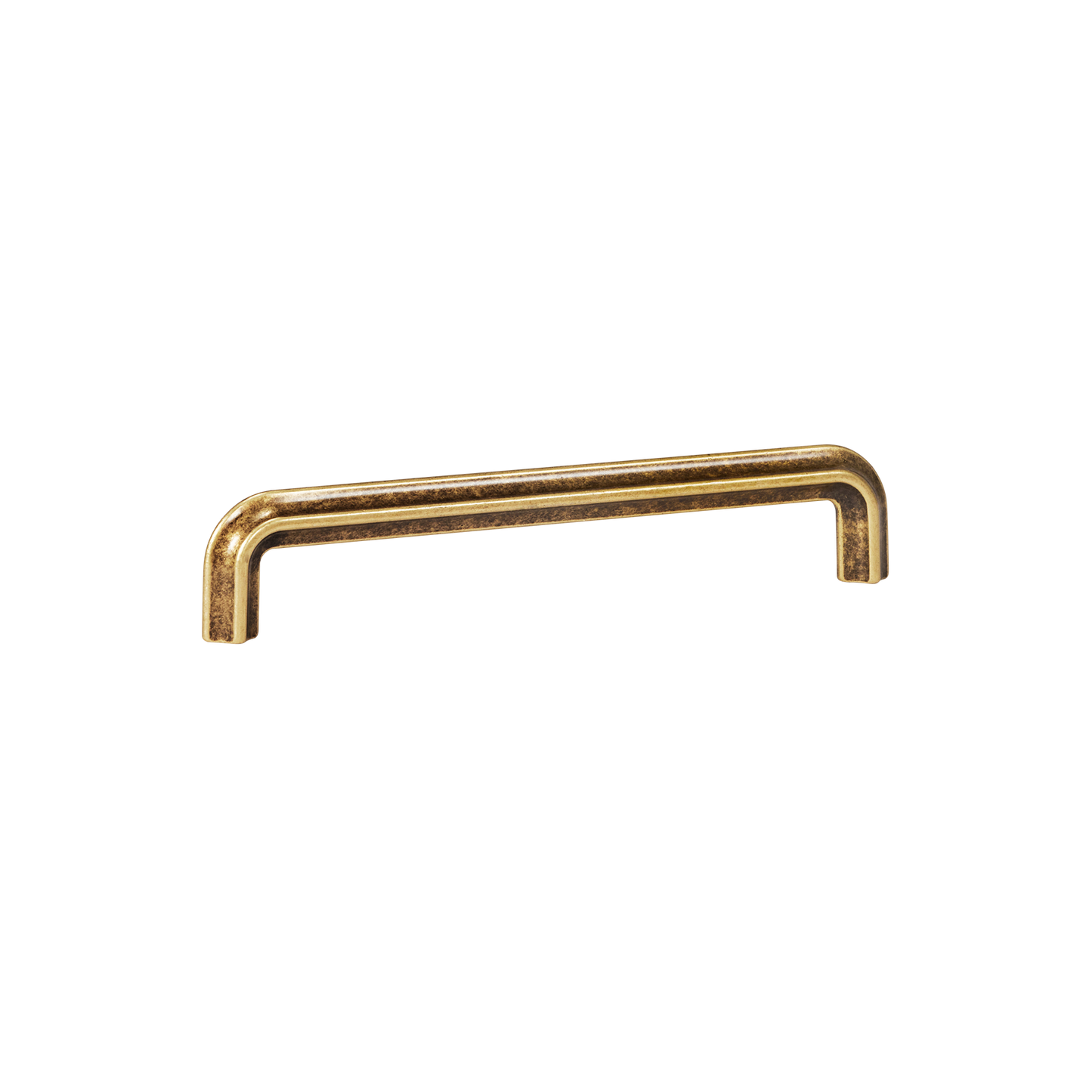 Momo Lumi D Handle 160mm In Antique Brass