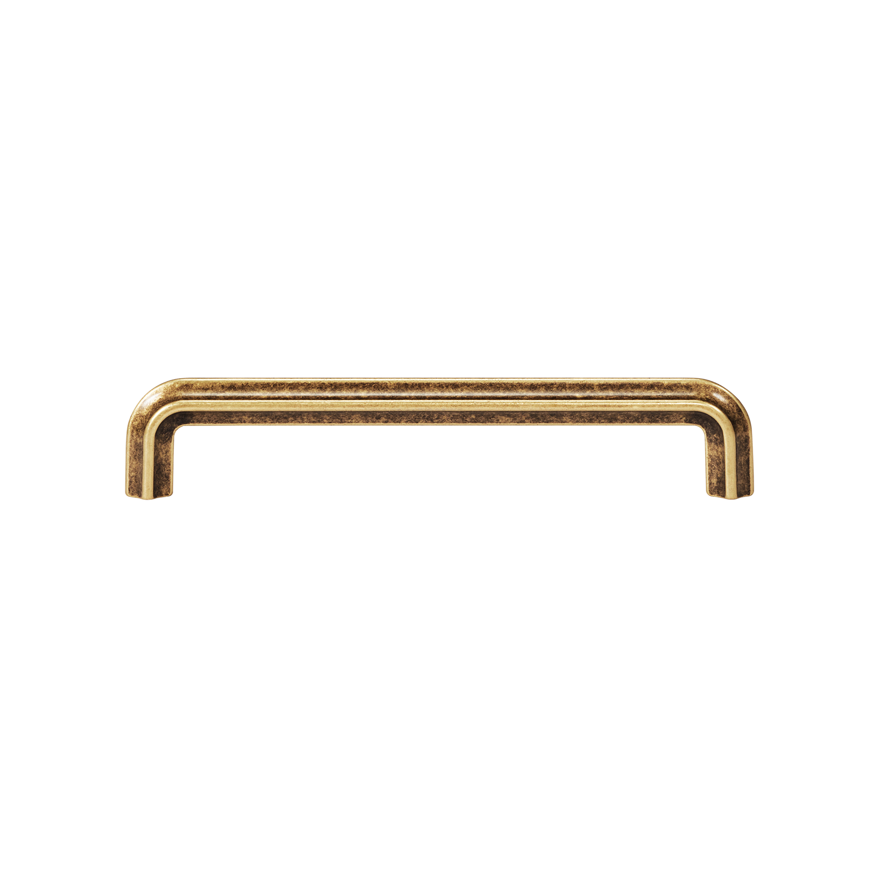 Momo Lumi D Handle 160mm In Antique Brass (1)