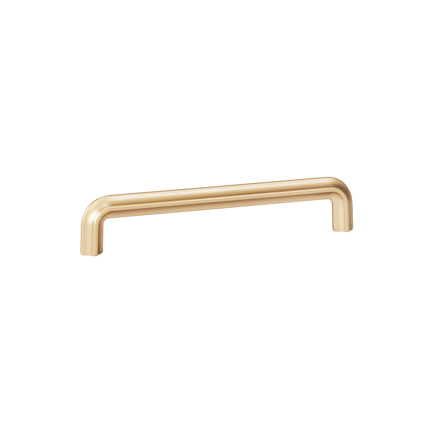 Momo Lumi D Handle 160mm In Satin Brass