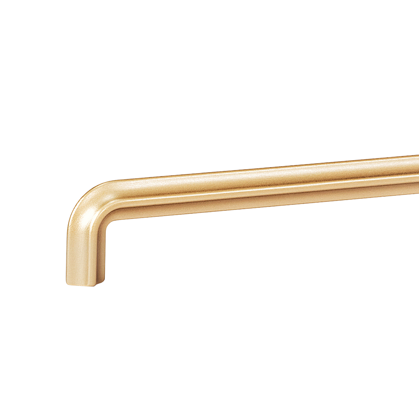 Momo Lumi D Handle 320mm in Satin Brass (2)