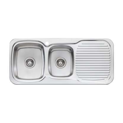 Lakeland 1 & 3/4 Bowl Sink With Drainer