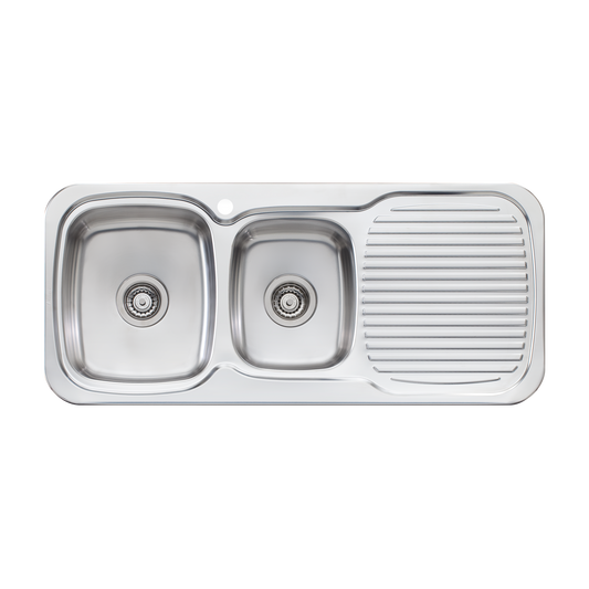 Lakeland 1 & 3/4 Bowl Sink With Drainer