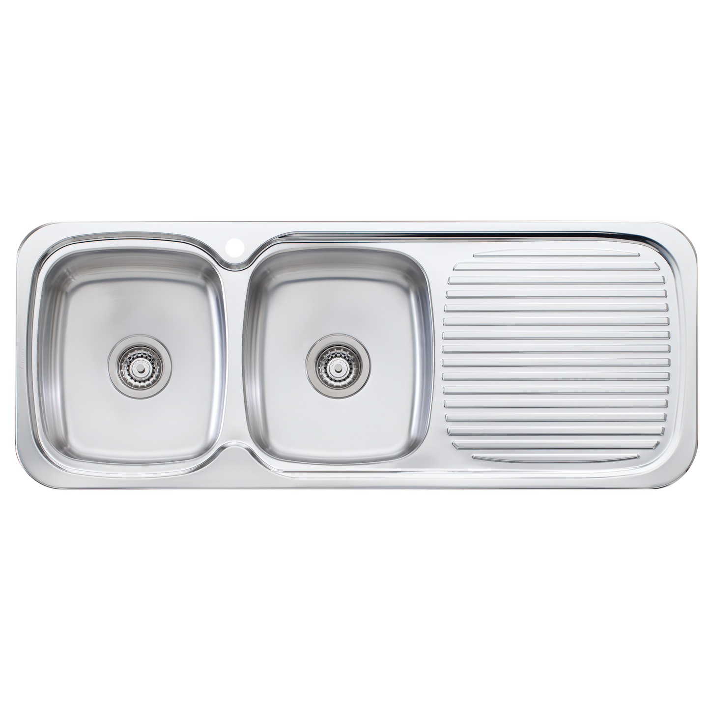 Lakeland Double Bowl Sink With Drainer