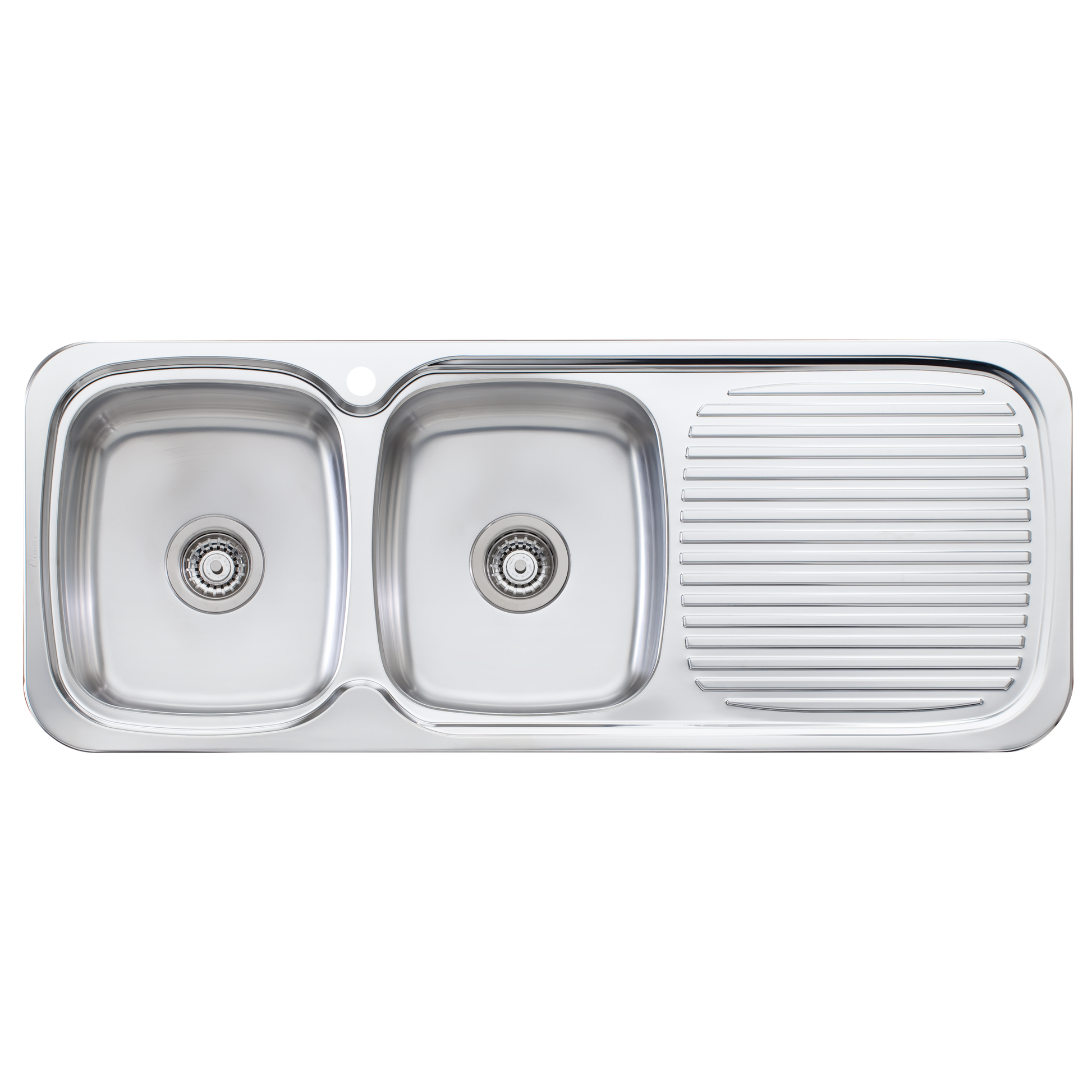 Lakeland Double Bowl Sink With Drainer